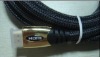 HDMI19P M/M Metal Shell Gold Plated Molding CABLE(CE,RoHS APPROVED)
