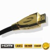 HDMI Cable,19pin  M to M , Assembling type, Golden