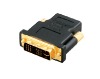 HDMI F TO DVI 24+1 GOLD ADAPTOR