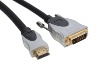 HDMI to DVI Cable with zinc alloy molding