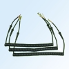 Heat-resistant spring cable for bad surrounding