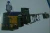 High temperature extruding machine