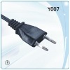 Italy power cord with Y007 plug( IMQ approval )
