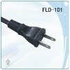 Japan power cord with PSE approval FLD-101