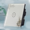 KOMSA HLS-8501 Intelligent Wireless Switch (single) with microcline glass panel