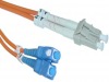 LC / SC Multimode Duplex Fiber Optic patch cord able 62.5/125 1 Meter (3.3 ft)
