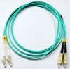 LC-SC OM3 Duplex Fiber Optic Patch Cord