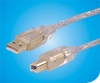 LSC002: usb cable 2.0 AM/BM,GOLD PLATED