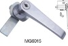 L pattern handle lock
