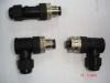 M12 assembly angled connector
