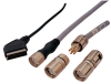 M23 connector series with SCART cable