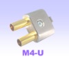 M4 Male to Male U Link RF Connector-M4 Connector