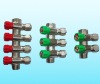 Manifold with stop cock