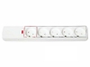 Master save power socket 8596(PC&TV)(Denmark)