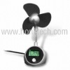 Mini USB Desk Fan with Clock and Calendar Function