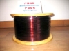Modified polyester enameled rectangular copper wire