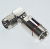N-Male Right Angle Coaxial Connector For 1/2" feeder/1/2" Superflex Feeder