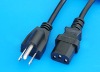 North American standard UL approved  power cord set
