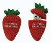 Novelty PVC Strawberry USB Device,usb flash device,usb memory device