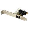 PCIe Fire wire 1394a Card 2+1 Ports (GX-PE1394)