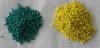 PVC Particle - Yellow & Green color