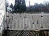 PVC fence gate