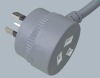 Piggyback plug Power Cord