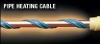 Pipe heating cable