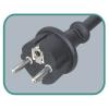 Power Cord with IP44 Plug with ROHS /PAHS/DOP,power cable