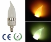 Power LED Candle Light/Lamp/Light White,Warm White E12/E14/E27/E26/B22,12/110/230 Volt,CE RoHS Approved