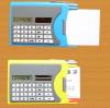 Promotion name card gift calculator,premium  solar desktop calculator,8 digit pocket calculator,mini calculator,