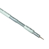 RG6 Coaxial cable1.02CCS21%/4.57FOAM PE/BONDED AL FOIL/80*0.12AL60%/DOUBLE AL FOIL/7.20PVC WHITE USD9.20/100M