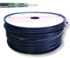 RG6 Quad Shield Cable - 250ft, Black, w/o connector