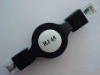 Retractable CAT5e Networking Cable