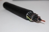Rubber sheath cable