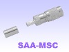 SAA(1.0/2.3) Male Straight Crimp Type  Connector-SAA (1.0/2.3) Connector