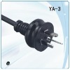 SAA power cord,Australian type plug (SAA approved )