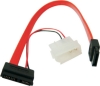 SATA 7+6P cable