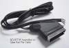 SCART M Assembled to Open End Flat Cable