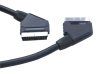 SC-0101  Scart plug to Scart plug , Nickle plated