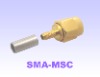 SMA Straight Male Crimp RF Connector-SMA Connector