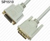 SP1510-DVI extension cable,male to female,plastic molded plug