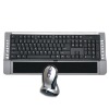 S-KW411MGL 2.4G Multimedia Keyboard & 5D Rechargeable Optical Mouse