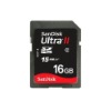 SanDisk Ultra II 16GB/15MB SDHC Card, Flash Memory Card, Memory Card, SD Card