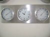 Siamesed metal wall clock TF1x1M-6