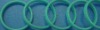 Silicone oil seals and parts