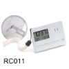 Slim Card Size Radio Controlled Travel Alarm Clock With World Time (RC011)