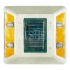 Solar aluminium road studs