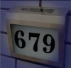 Solar door number
