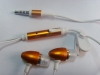 Stereo headphones for mobile phone